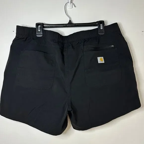 New without Tags! Carhartt Women's Force Relaxed Fit 5 Pocket Work Shorts - XL - Picture 1 of 10